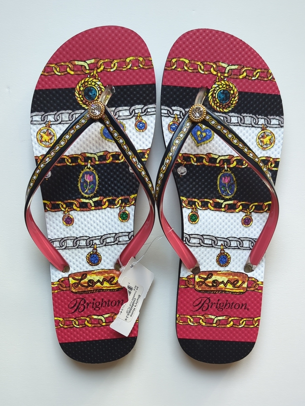 Brighton Charms Flip Flop Sandals